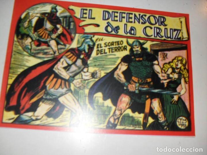 Tebeos: FACSIMIL el defensor de la cruz 13.(de 54).ediciones maga,a&ntilde;o 1956.impecable. - Foto 1