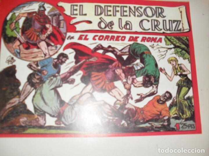 Tebeos: FACSIMIL el defensor de la cruz 11.(de 54).ediciones maga,a&ntilde;o 1956.impecable. - Foto 1