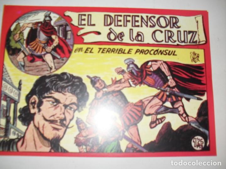 Tebeos: FACSIMIL el defensor de la cruz 10.(de 54).ediciones maga,a&ntilde;o 1956.impecable. - Foto 1