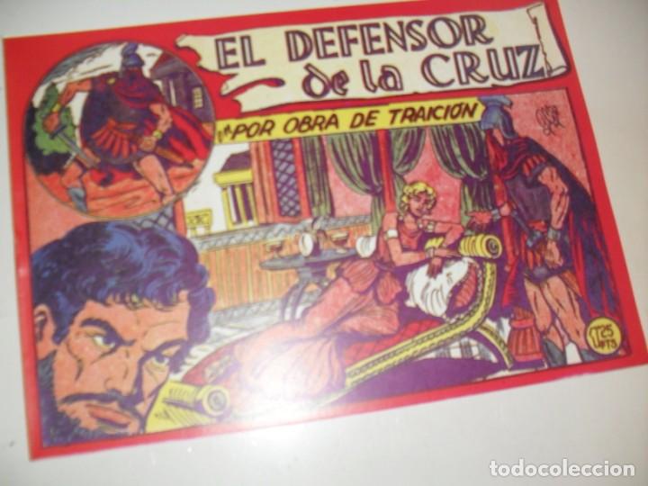 Tebeos: FACSIMIL el defensor de la cruz 9.(de 54).ediciones maga,a&ntilde;o 1956.impecable. - Foto 1