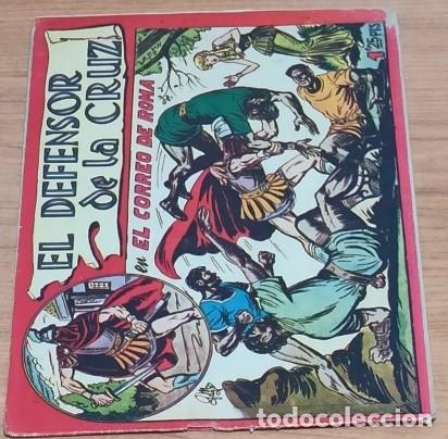 Tebeos: EL DEFENSOR DE LA CRUZ EN EL CORREO DE ROMA - ORIGINAL - MAGA. - Foto 5