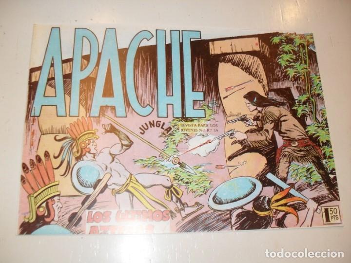 Tebeos: FACSIMIL apache (1&ordf; parte) 49.(de 56).ediciones maga,a&ntilde;o 1958.IMPECABLE. - Foto 1