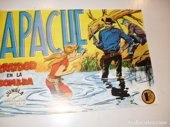Tebeos: FACSIMIL apache (1&ordf; parte) 48.(de 56).ediciones maga,a&ntilde;o 1958.IMPECABLE. - Foto 1