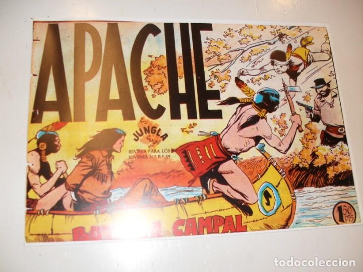 Tebeos: FACSIMIL apache (1&ordf; parte) 47.(de 56).ediciones maga,a&ntilde;o 1958.IMPECABLE. - Foto 1
