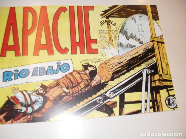Tebeos: FACSIMIL apache (1&ordf; parte) 45.(de 56).ediciones maga,a&ntilde;o 1958.IMPECABLE. - Foto 1