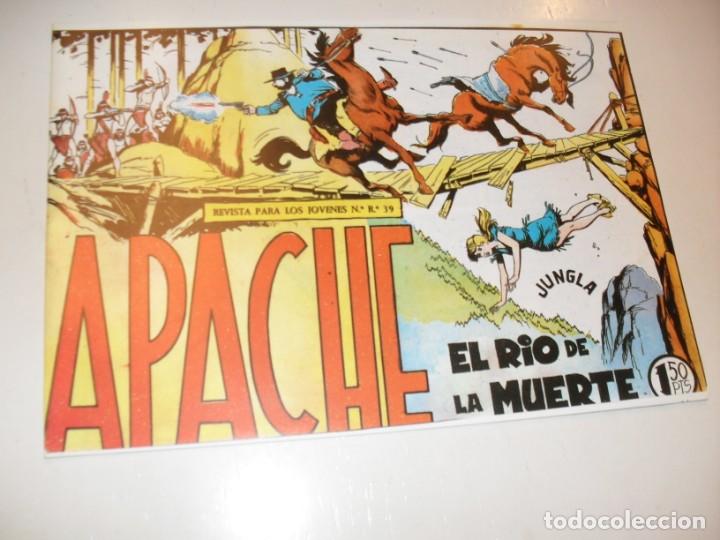 Tebeos: FACSIMIL apache (1&ordf; parte) 42.(de 56).ediciones maga,a&ntilde;o 1958.IMPECABLE. - Foto 1