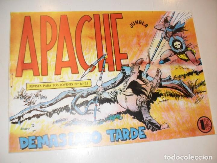 Tebeos: FACSIMIL apache (1&ordf; parte) 41.(de 56).ediciones maga,a&ntilde;o 1958.IMPECABLE. - Foto 1