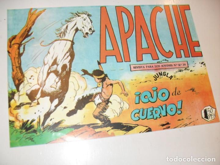 Tebeos: FACSIMIL apache (1&ordf; parte) 39.(de 56).ediciones maga,a&ntilde;o 1958.IMPECABLE. - Foto 1