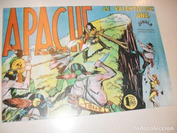 Tebeos: FACSIMIL apache (1&ordf; parte) 37.(de 56).ediciones maga,a&ntilde;o 1958.IMPECABLE. - Foto 1