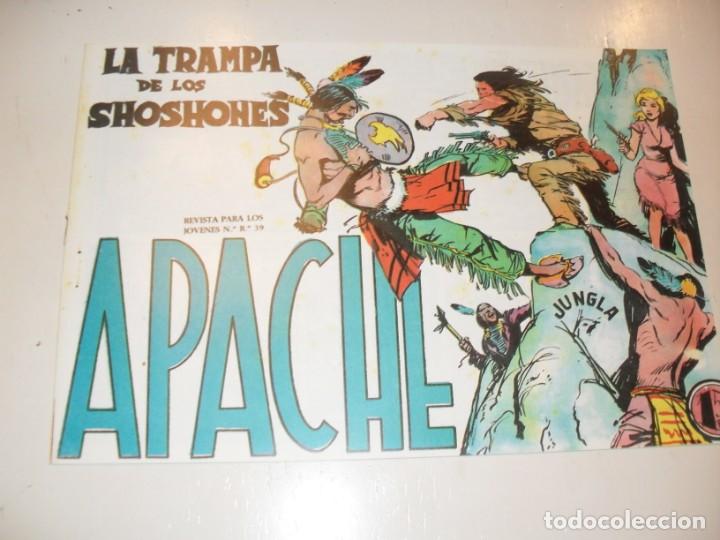 Tebeos: FACSIMIL apache (1&ordf; parte) 36.(de 56).ediciones maga,a&ntilde;o 1958.IMPECABLE. - Foto 1