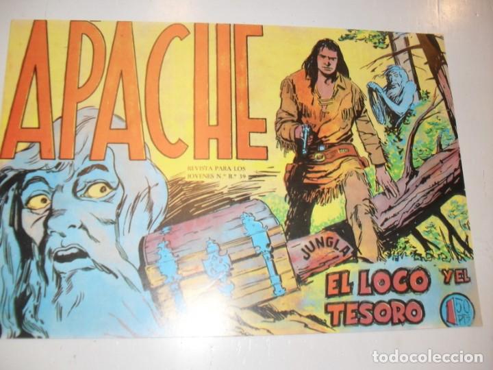 Tebeos: FACSIMIL apache (1&ordf; parte) 35.(de 56).ediciones maga,a&ntilde;o 1958.IMPECABLE. - Foto 1