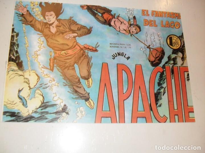 Tebeos: FACSIMIL apache (1&ordf; parte) 34.(de 56).ediciones maga,a&ntilde;o 1958.IMPECABLE. - Foto 1