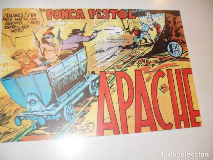 Tebeos: FACSIMIL apache (1&ordf; parte) 32.(de 56).ediciones maga,a&ntilde;o 1958.IMPECABLE. - Foto 1