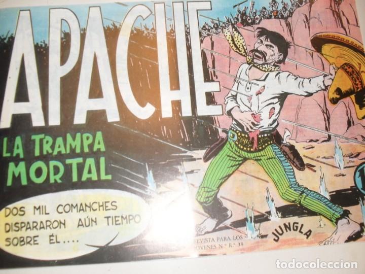 Tebeos: FACSIMIL apache (1&ordf; parte) 26.(de 56).ediciones maga,a&ntilde;o 1958.IMPECABLE. - Foto 1