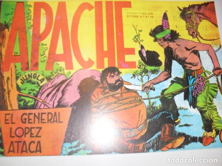 Tebeos: FACSIMIL apache (1&ordf; parte) 24.(de 56).ediciones maga,a&ntilde;o 1958.IMPECABLE. - Foto 1