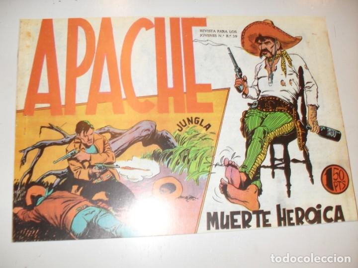 Tebeos: FACSIMIL apache (1&ordf; parte) 23.(de 56).ediciones maga,a&ntilde;o 1958.IMPECABLE. - Foto 1