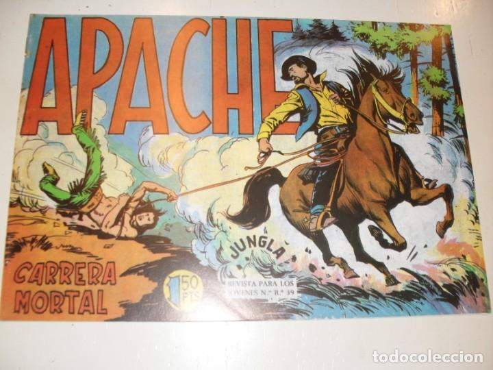 Tebeos: FACSIMIL apache (1&ordf; parte) 21.(de 56).ediciones maga,a&ntilde;o 1958.IMPECABLE. - Foto 1