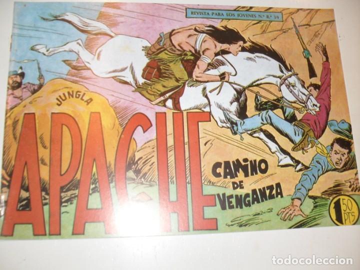 Tebeos: FACSIMIL apache (1&ordf; parte) 19.(de 56).ediciones maga,a&ntilde;o 1958.IMPECABLE. - Foto 1