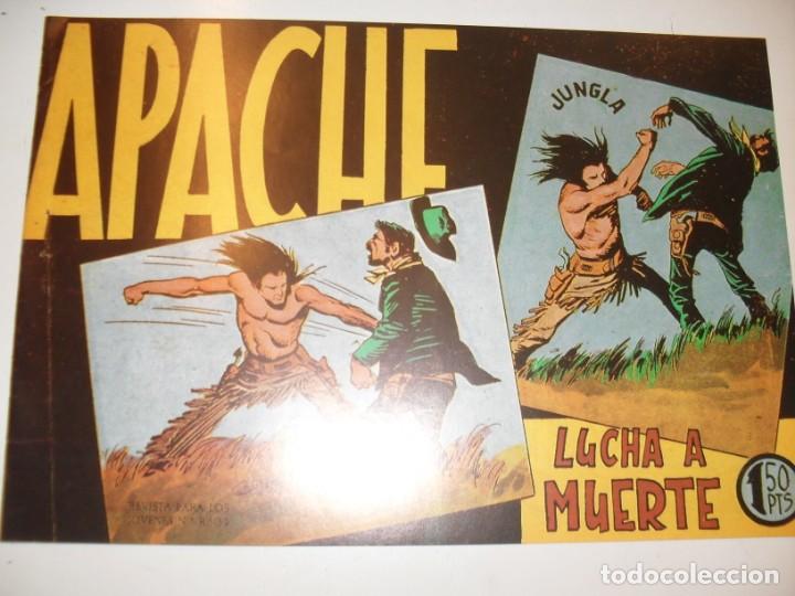 Tebeos: FACSIMIL apache (1&ordf; parte) 15.(de 56).ediciones maga,a&ntilde;o 1958.IMPECABLE. - Foto 1