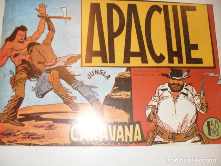 Tebeos: FACSIMIL apache (1&ordf; parte) 14.(de 56).ediciones maga,a&ntilde;o 1958.IMPECABLE. - Foto 1