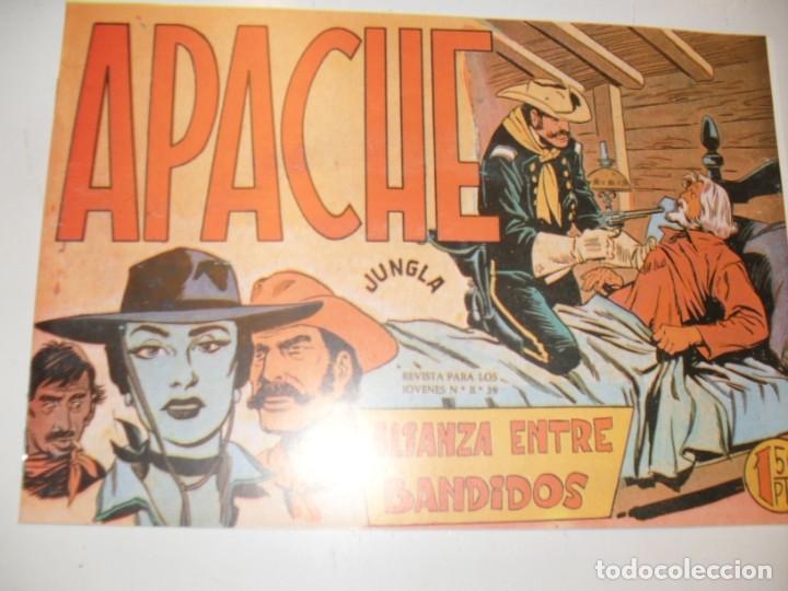 Tebeos: FACSIMIL apache (1&ordf; parte) 12.(de 56).ediciones maga,a&ntilde;o 1958.IMPECABLE. - Foto 1