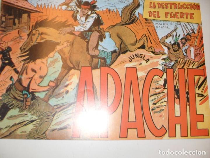 Tebeos: FACSIMIL apache (1&ordf; parte) 11.(de 56).ediciones maga,a&ntilde;o 1958.IMPECABLE. - Foto 1