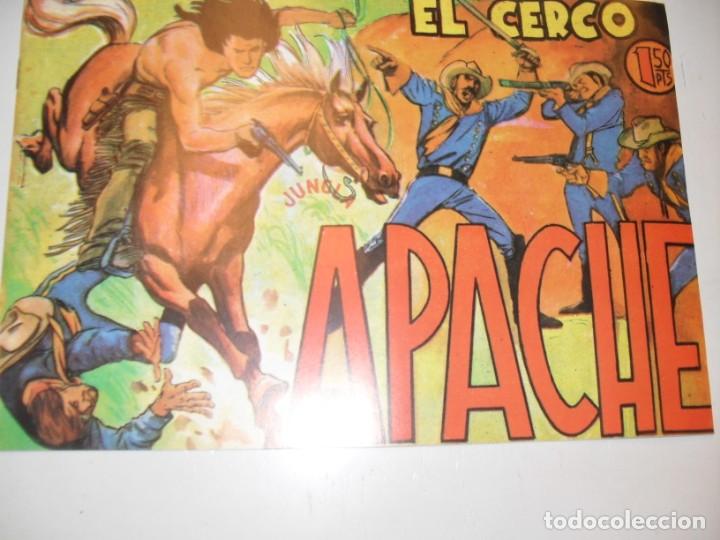 Tebeos: FACSIMIL apache (1&ordf; parte) 10.(de 56).ediciones maga,a&ntilde;o 1958.IMPECABLE. - Foto 1