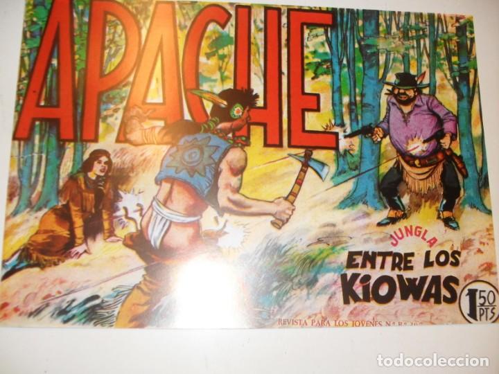 Tebeos: FACSIMIL apache (1&ordf; parte) 7.(de 56).ediciones maga,a&ntilde;o 1958.IMPECABLE. - Foto 1