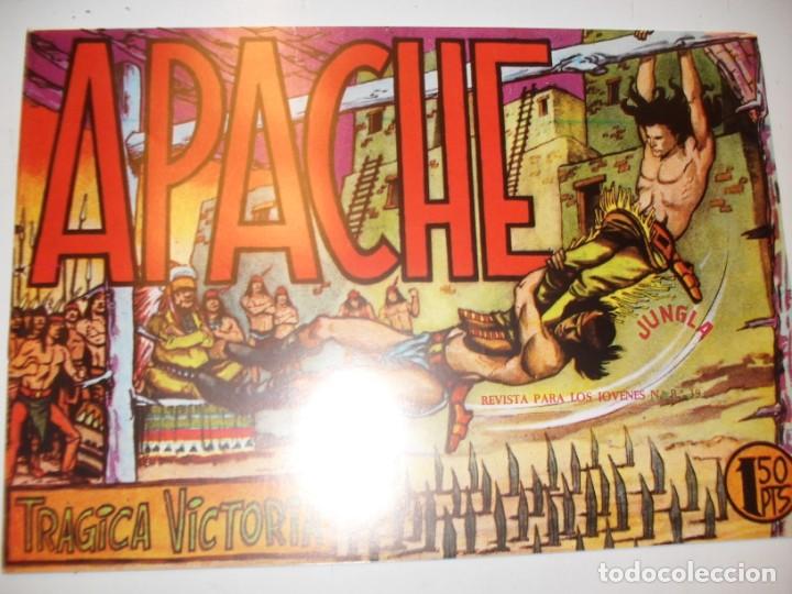 Tebeos: FACSIMIL apache (1&ordf; parte) 6.(de 56).ediciones maga,a&ntilde;o 1958.IMPECABLE. - Foto 1