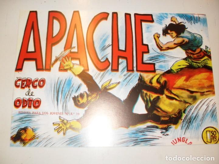 Tebeos: FACSIMIL apache (1&ordf; parte) 4.(de 56).ediciones maga,a&ntilde;o 1958.IMPECABLE. - Foto 1