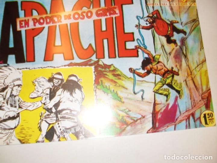 Tebeos: FACSIMIL apache (1&ordf; parte) 3.(de 56).ediciones maga,a&ntilde;o 1958.IMPECABLE. - Foto 1