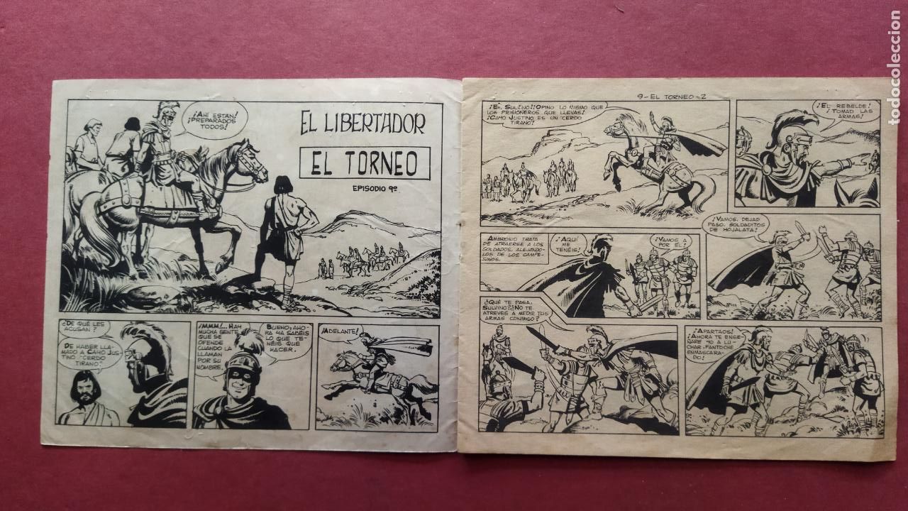 Tebeos: EL DEFENSOR DE LA CRUZ N&ordm; 9 - Foto 2