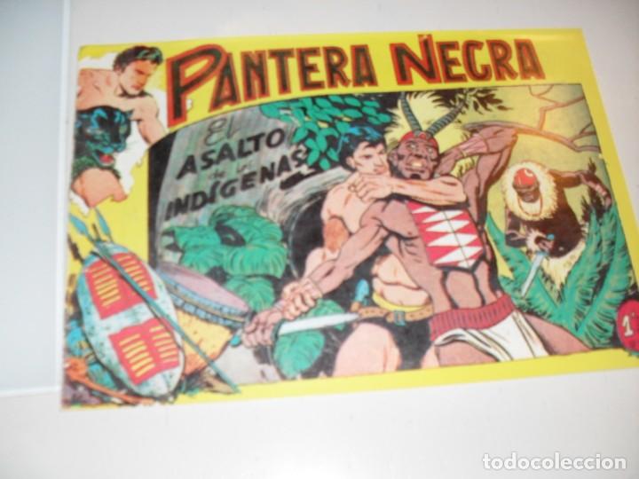 Tebeos: FACSIMIL pantera negra 42.(de 54).ediciones maga,a&ntilde;o 1956.IMPECABLE. - Foto 1