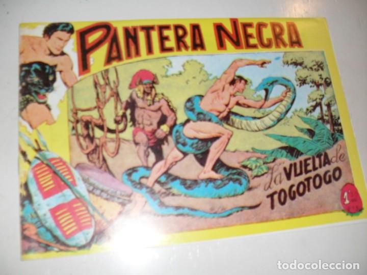 Tebeos: FACSIMIL pantera negra 40.(de 54).ediciones maga,a&ntilde;o 1956.IMPECABLE. - Foto 1