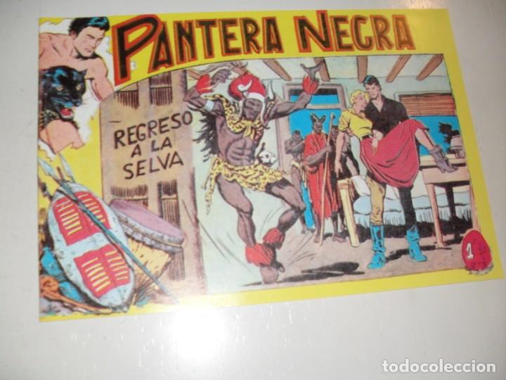 Tebeos: FACSIMIL pantera negra 38.(de 54).ediciones maga,a&ntilde;o 1956.IMPECABLE. - Foto 1