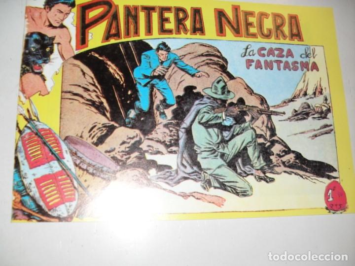 Tebeos: FACSIMIL pantera negra 37.(de 54).ediciones maga,a&ntilde;o 1956.IMPECABLE. - Foto 1