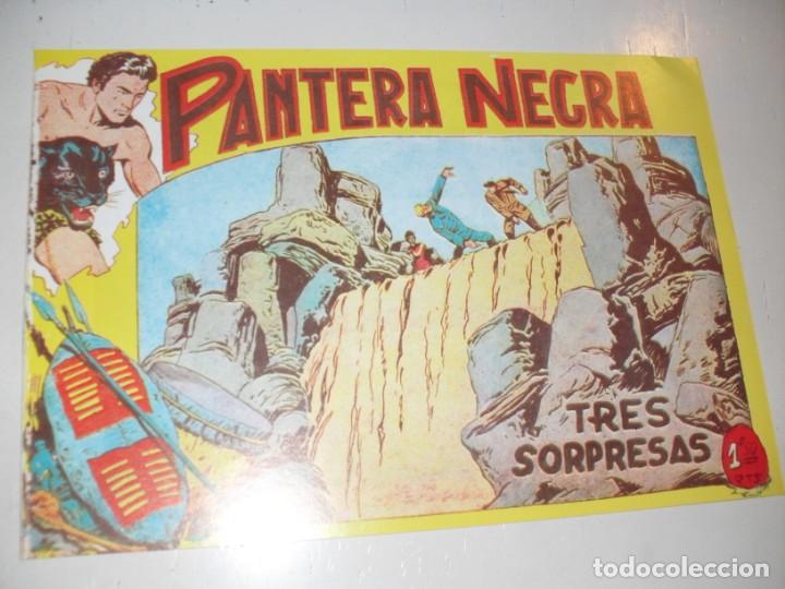 Tebeos: FACSIMIL pantera negra 35.(de 54).ediciones maga,a&ntilde;o 1956.IMPECABLE. - Foto 1