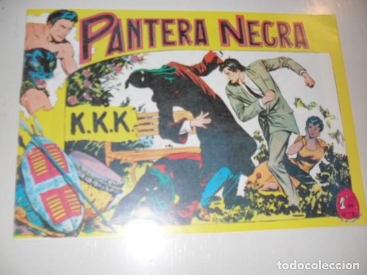 Tebeos: FACSIMIL pantera negra 33.(de 54).ediciones maga,a&ntilde;o 1956.IMPECABLE. - Foto 1