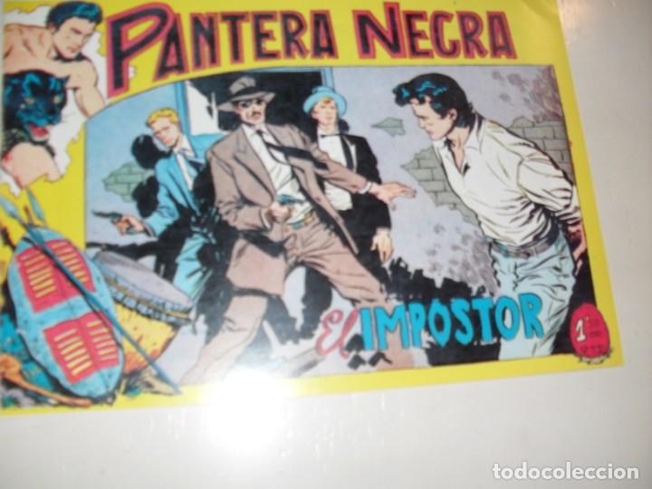 Tebeos: FACSIMIL pantera negra 28.(de 54).ediciones maga,a&ntilde;o 1956.IMPECABLE. - Foto 1