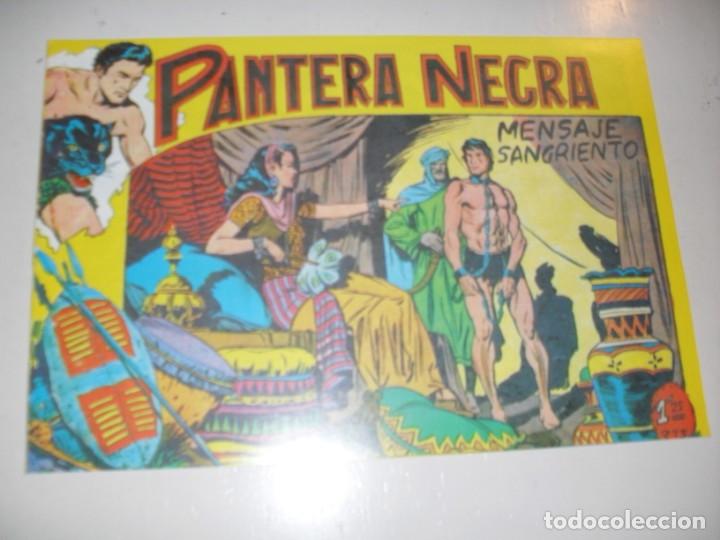 Tebeos: FACSIMIL pantera negra 18.(de 54).ediciones maga,a&ntilde;o 1956.IMPECABLE. - Foto 1