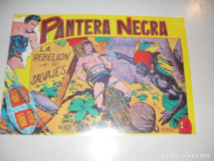 Tebeos: FACSIMIL pantera negra 14.(de 54).ediciones maga,a&ntilde;o 1956.IMPECABLE. - Foto 1