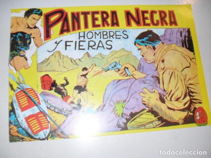 Tebeos: FACSIMIL pantera negra 13.(de 54).ediciones maga,a&ntilde;o 1956.IMPECABLE. - Foto 1