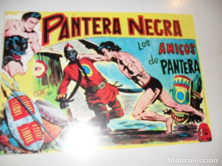 Tebeos: FACSIMIL pantera negra 10.(de 54).ediciones maga,a&ntilde;o 1956.IMPECABLE. - Foto 1