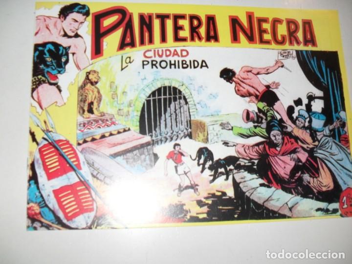 Tebeos: FACSIMIL pantera negra 8.(de 54).ediciones maga,a&ntilde;o 1956.IMPECABLE. - Foto 1
