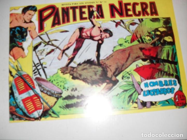 Tebeos: FACSIMIL pantera negra 3.(de 54).ediciones maga,a&ntilde;o 1956.IMPECABLE. - Foto 1