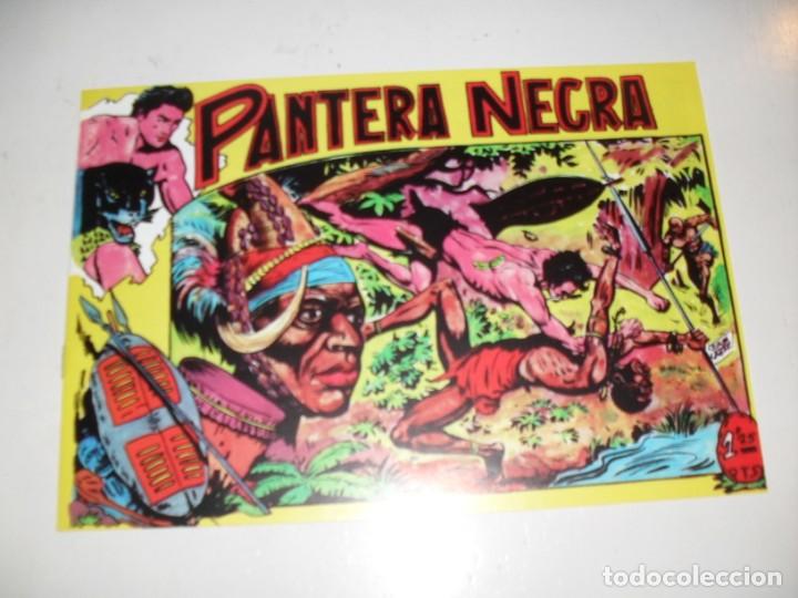 Tebeos: FACSIMIL pantera negra 2.(de 54).ediciones maga,a&ntilde;o 1956.IMPECABLE. - Foto 1