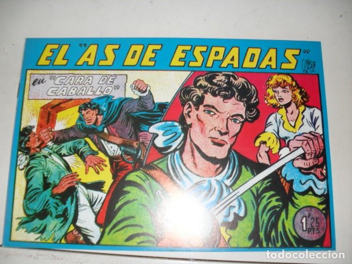Tebeos: FACSIMIL el as de espadas n&ordm; 25.(de 30).ediciones maga,a&ntilde;o 1954.IMPECABLE. - Foto 1