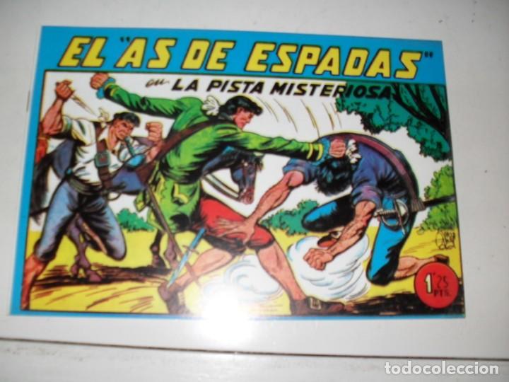 Tebeos: FACSIMIL el as de espadas n&ordm; 24.(de 30).ediciones maga,a&ntilde;o 1954.IMPECABLE. - Foto 1