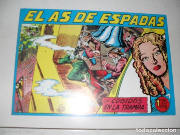 Tebeos: FACSIMIL el as de espadas n&ordm; 19.(de 30).ediciones maga,a&ntilde;o 1954.IMPECABLE. - Foto 1