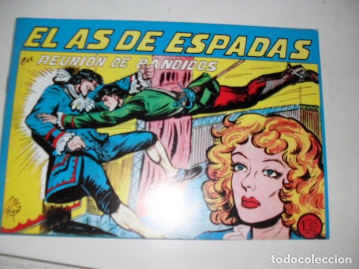 Tebeos: FACSIMIL el as de espadas n&ordm; 17.(de 30).ediciones maga,a&ntilde;o 1954.IMPECABLE. - Foto 1